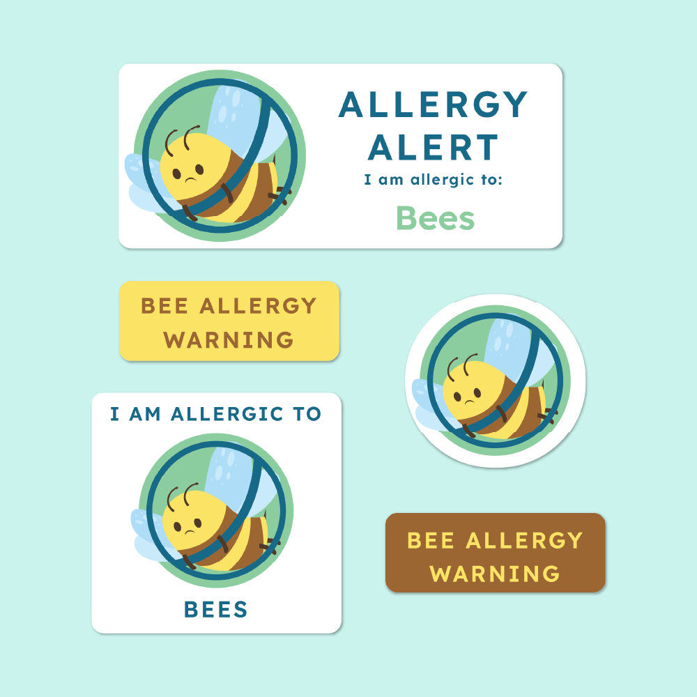 Allergy Alert Labels