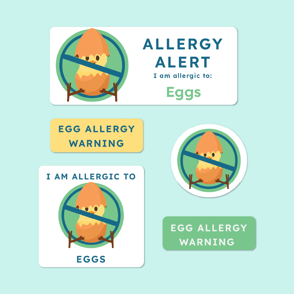 Allergy Alert Labels