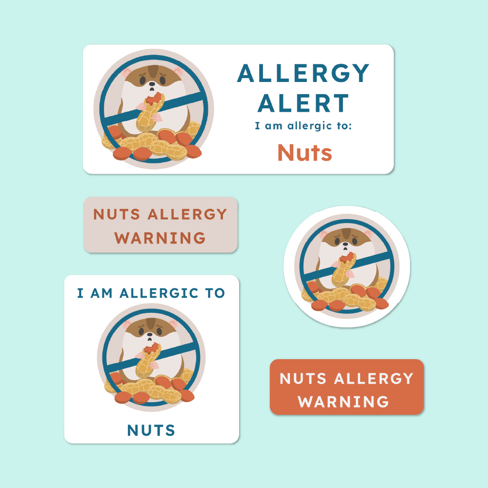 Allergy Alert Labels