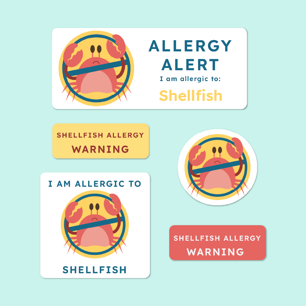 Allergy Alert Labels