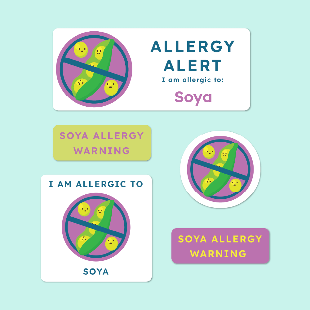 Allergy Alert Labels