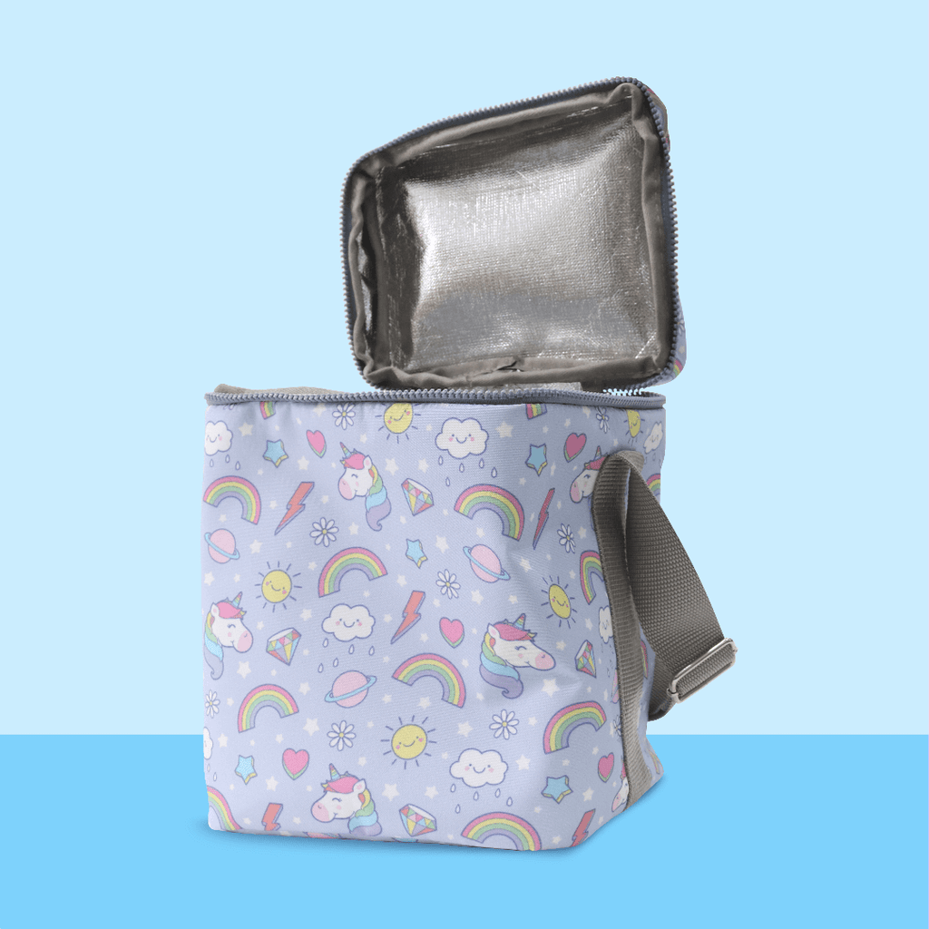 Lunch Bag - Unicorn Badges